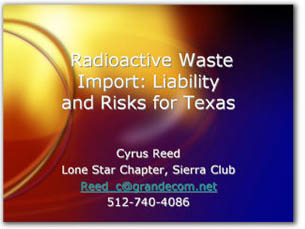 Cyrus Reed Webinar Presentation