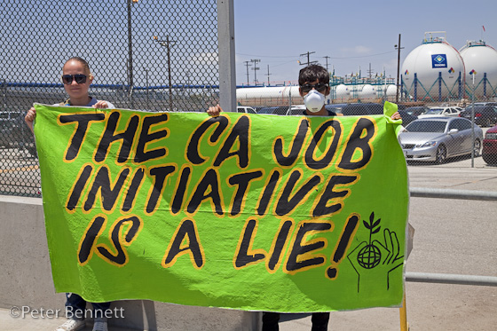 Oil Company Protest