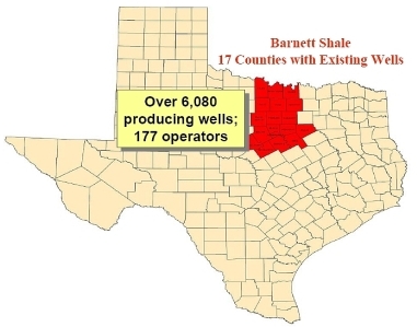 barnett-shale-map