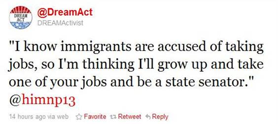 Dream Act Tweet