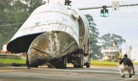 Radioactive Waste Transportation Spill